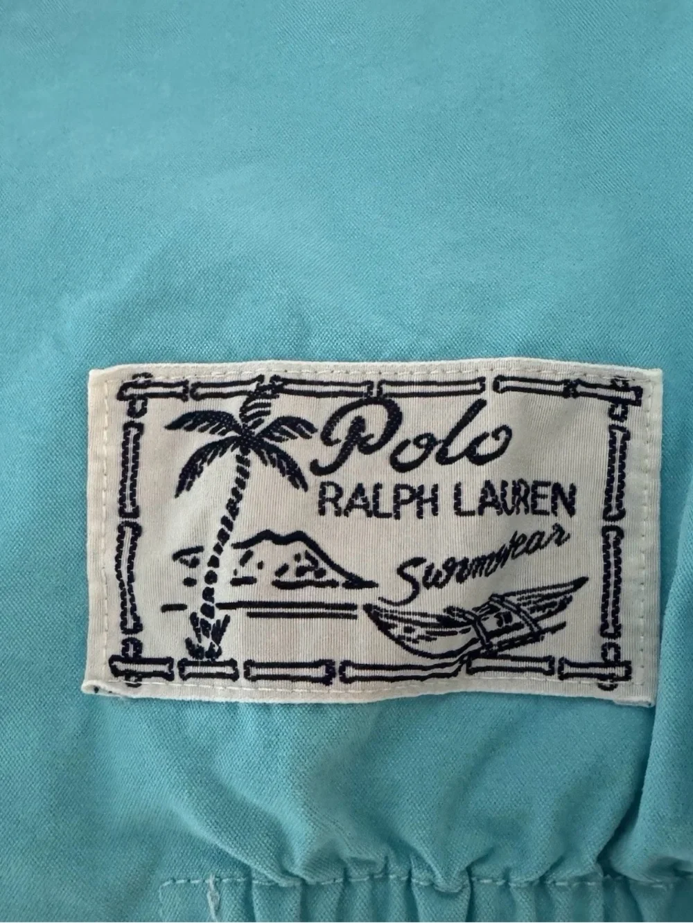 Polo Ralph Lauren Men Women Hooded Blue jacket Big Pony cotton blend Y2K Size L